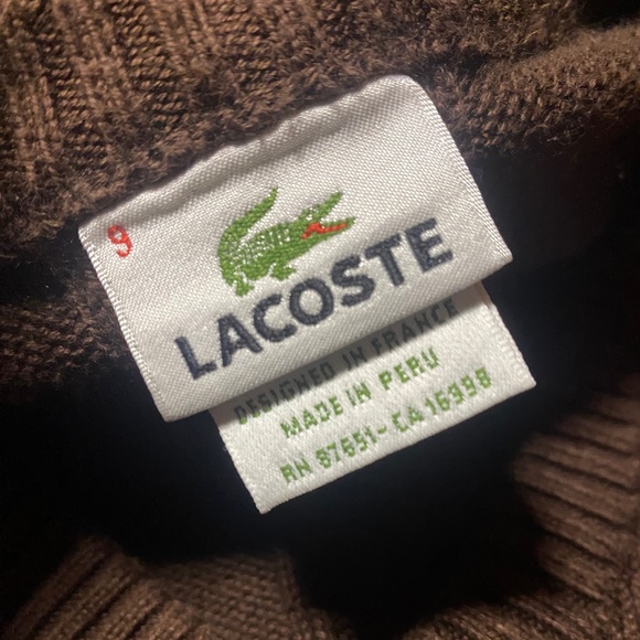 2 Lacoste sweater - Picture 1 of 3